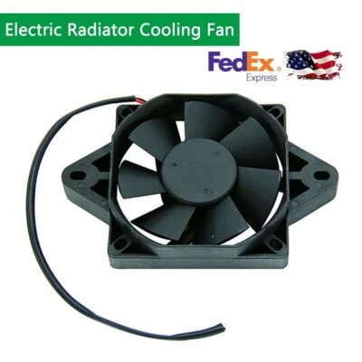 Radiator Cooling Fan For Chinese 200cc 250cc Quad ATV Go Kart Dirt Bike Black - Изображение 1 из 4