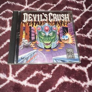 Devil's Crush (TurboGrafx-16) CIB Complete In Box Very Nice!
