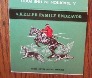 FOX HUNTING SPORTS MATCHBOOK COVER: ROD'S SHADOWBROOK (SHREWBURY NEW JERSEY) E21 - Picture 1 of 3