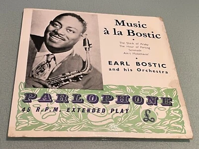 Earl Bostic & His Orchestra - Music a La Bostic - Vinyl Record 7" 4 Track EP - Image 1 of 4