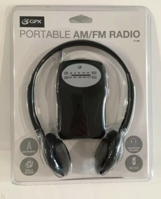 Gpx R116B Portable AM/FM Radio - Image 1 of 4