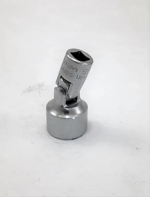 Snap-On TMUS181 SAE 9/16", 6-point, 1/4" drive, Swivel (universal), Socket NOS - Image 1 of 4