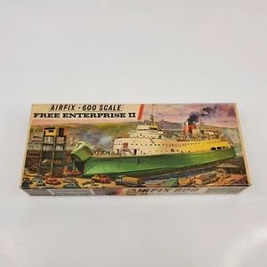 Seltener Vintage 1967 Airfix Free Enterprise II Schiff Boot Modellbausatz 1/600 England - Bild 1 von 7