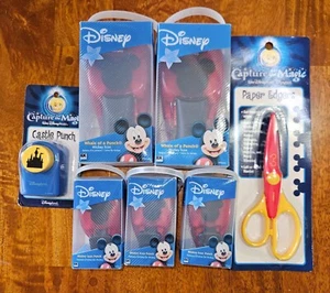 Mickey Mouse Disney Castle Punches Set Paper Punch - Picture 1 of 8