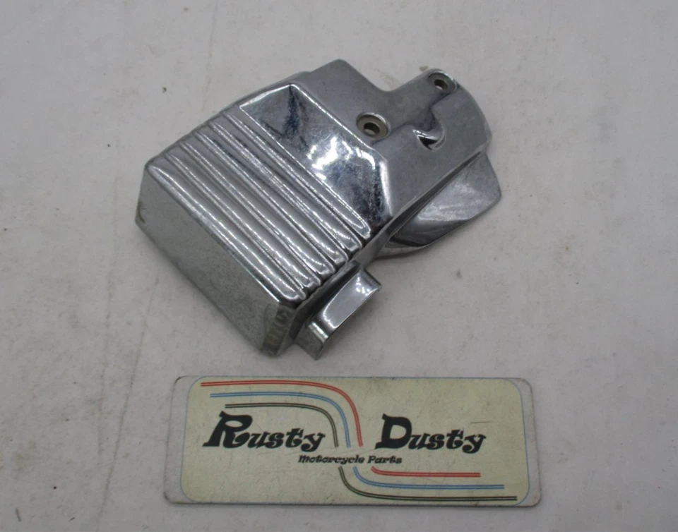 Honda Goldwing GL GL1200 84-87 Aspencade Chrome Fuel Pump Cover - Image 1 of 4