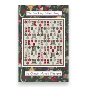 The Stockings Were Hung Quilt Pattern 64"x74" by Barbara Cherniwchan - CHD-2243 - Picture 1 of 5