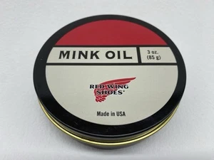 Acondicionador de botas de cuero Red Wing Mink Oil 85 g (3 oz) hecho en EE. UU. 97105 Heritage - Imagen 1 de 2