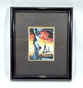 Ora Tamir “The Day After” Small Print Black Frame 11.5" x 13.5" in - Picture 1 of 12