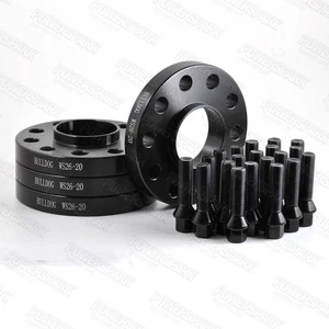 Bulldog Wheel Spacers 5x112PCD 15mm and 20mm for EO Alloys Audi RS6 2013 to 18 - Picture 1 of 8
