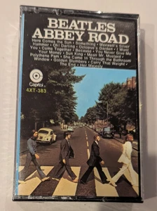 Beatles Abbey Road Cassette Tape *SEALED* Capitol Vintage 4XT-383 (promo hole) - Picture 1 of 8