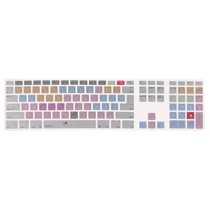 Protecteur De Peau De Couverture De Clavier Pour Apple Macbook Laptop Avid Pro - Photo 1/4