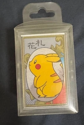 Pokemon Hanafuda Playing Card Pikachu Nintendo Limited Edition Used Japan - Image 1 of 4