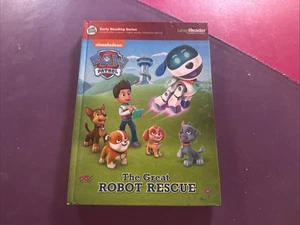 LeapFrog LeapReader book — PAW PATROL: THE GREAT ROBOT RESCUE - Picture 1 of 6
