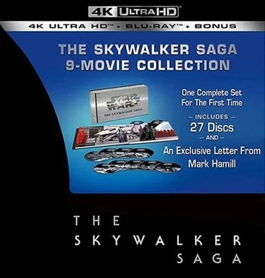 Star Wars: The Skywalker Saga [12] 4K UHD Box Set episode 1-9    * PLEASE READ * - Image 1 of 4