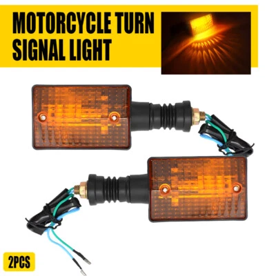 Luces indicadoras de señal de giro traseras D para Yamaha XT350 XT600 XT550 XT250 FZ750 Foto 1 de 4