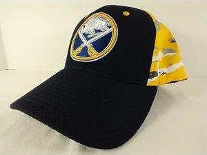NHL Buffalo Sabres Camouflage Curved Bill XL eng anliegende Mütze Zephyr neu ohne Etikett - Bild 1 von 8
