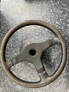 Genuine Bmw E30 M Tech 1 Steering Wheel 385mm - Picture 1 of 5