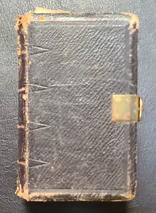 The Book Of Common Prayer - Oxford - Leather Antique Prayer Book- Metal Clasp - Picture 1 of 7