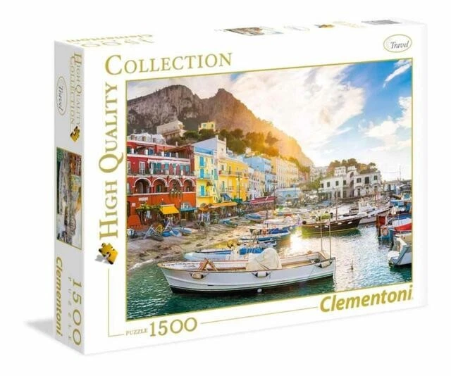 CLEMENTONI PUZZLE 1500 PEZZI H/Q CAPRI 31678 - Immagine 1 di 1