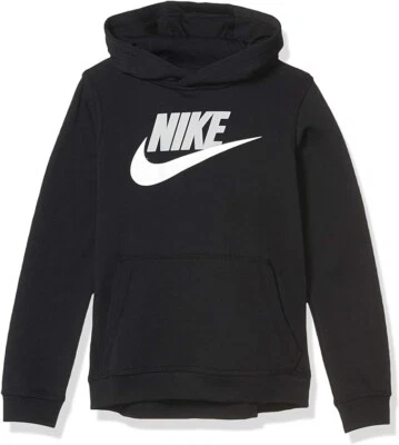 Size XL - Nike Kids Black Pullover Athletic Hoodie Boys  - Image 1 of 3