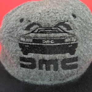 Vintage Rare Original DMC DeLorean Motor Company Gray & Black Wool KC Strap Hat - Picture 1 of 14