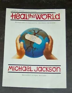 Heal The World de Michael Jackson. Partituras 1993 - Imagen 1 de 1