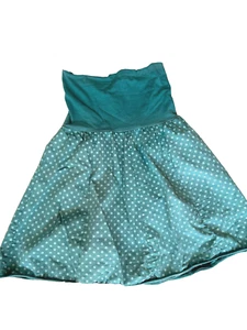 JULIA WANG--Rock--Polka Dots--türkis--Gr.S---Balloonrock--Jersey-- - Bild 1 von 4