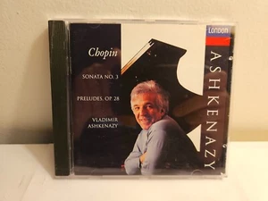 Chopin - Vladimir Ashkenazy Sonata No. 3 (CD, 1993, Decca) - Imagen 1 de 3