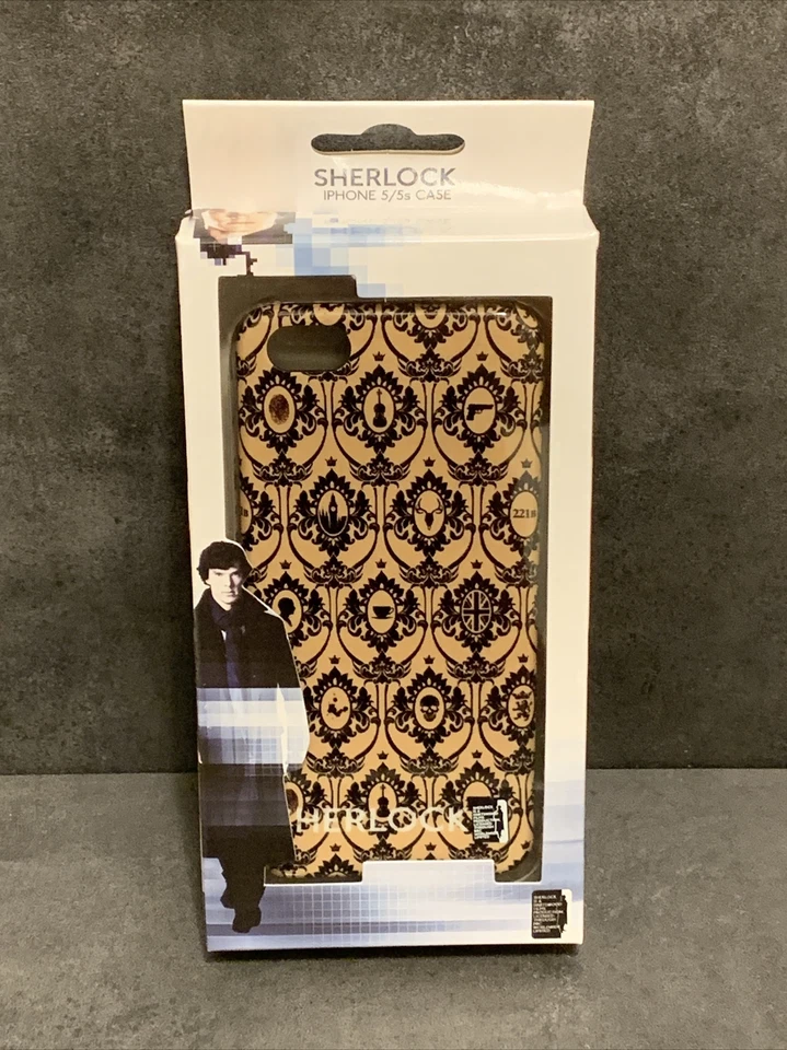 Sherlock iPhone 5/5s Bronceado Papel Pintado Impresión Estuche de Plástico Rígido Nuevo Foto 1 de 2