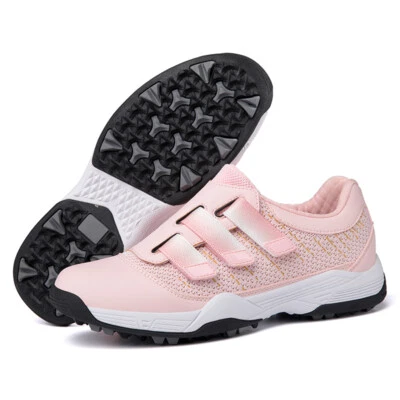 Zapato de golf profesional para mujer al aire libre antideslizante niña golf atlético carreras zapatillas Foto 1 de 4