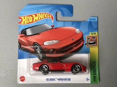 ‘ 92 DODGE VIPER RT/10. Hot Wheels. 2023. HW Exotics. Réf : HKG71. - Photo 1/4