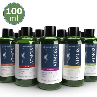 Ätherische Öle Natur Rein 100ml Duftöl Diffuser Bio Aromatherapie Aromaöl Öl Set - Bild 1 von 4