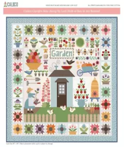 RBD ~ Calico Garden Quilt Kit by Lori Holt ~ 90"x90" finished ~ with Templates - Picture 1 of 5