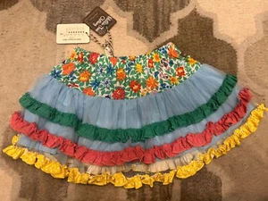 GIRLS MATILDA JANE Brilliant daydream Field of Flowers Skirt  SIZE 4 NWT - Picture 1 of 3