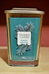 Yankee Candle Elevation Frosted Fir 552g 2-Docht Duftkerze Selten - Picture 1 of 1