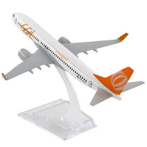 1/400 Scale Aircraft Brazil GOL 737 Alloy Plane Model Souvenir Display Gift c - Picture 1 of 11