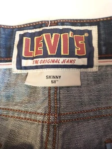 Vintage Levi's The Original Jeans Skinny Fit 511 Jeans Blau Denim Größe 32 x 32 - Bild 1 von 9