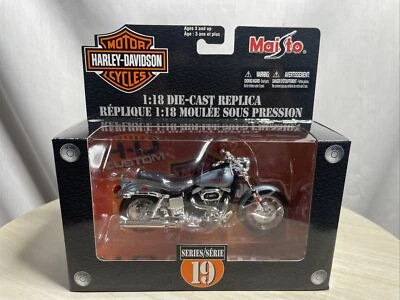 Harley Davidson 1977 FXS Low Rider 1:18 Die Cast Maisto New - Image 1 of 3