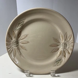 PFALTZGRAFF DAISY CHAIN SALAD Dessert PLATE(S) 8 1/2" Flower Tan Green - Picture 1 of 5