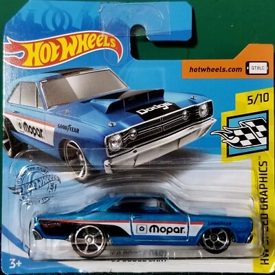 HOT WHEELS 2020 ‘68 DODGE DART HW SPEED GRAPHICS GHF34 Scala 1:64 Made Malaysia - Immagine 1 di 4
