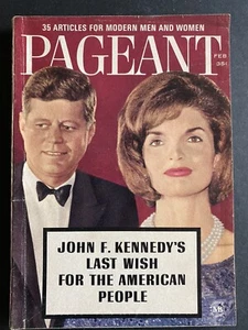 Pageant Magazine John F. Kennedy’s Last Wish For The American People 1964 Issue  - Picture 1 of 7