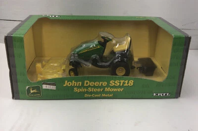 John Deere SST18 Spin Steer Mower 1/16 Ertl Made Diecast Toy Tractor - Image 1 of 4