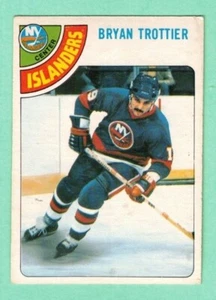 (1) BRYAN TROTTIER 1978-79 O-PEE-CHEE # 10 ISLANDERS VG CARD (K7383) - Picture 1 of 2