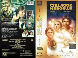 STAR WARS 4 - A NEW HOPE (4) / HUNGARIAN VIDEO SLEEVE / 20TH CENTURY FOX - Picture 1 of 1
