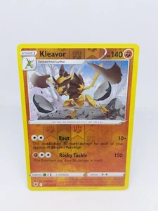 POKEMON CARD TCG REVERSE HOLO KLEAVOR 085/189 RARE NM/M ASTRAL RADIANCE SWSH - Imagen 1 de 2