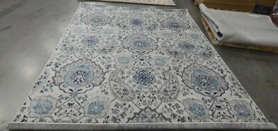 CREAM / LIGHT GREY 8' X 10' Back Stain Rug, Reduced Price 1172617194 MAD600C-8 - Image 1 of 4