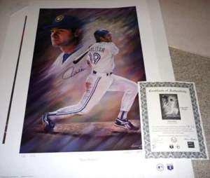 Paul Molitor SIGNED Autogramm Limited Edition #2 of 2 CE signed by Artist An - Bild 1 von 5
