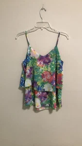 Karlie Floral Top Tank Cami SZ S EUC - Bild 1 von 7