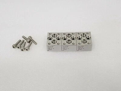 NEW FUJIKIN 316L-P CWV-4-14  LOT OF 3  FREE SHIP - Image 1 of 2