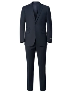 Perry Ellis Portfolio Men's Suit Size 42 Reg (Slim Fit) w/ 36 Pant / Navy / NWT - Picture 1 of 11